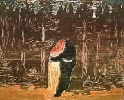 Edvard Munch Forest china oil painting reproduction